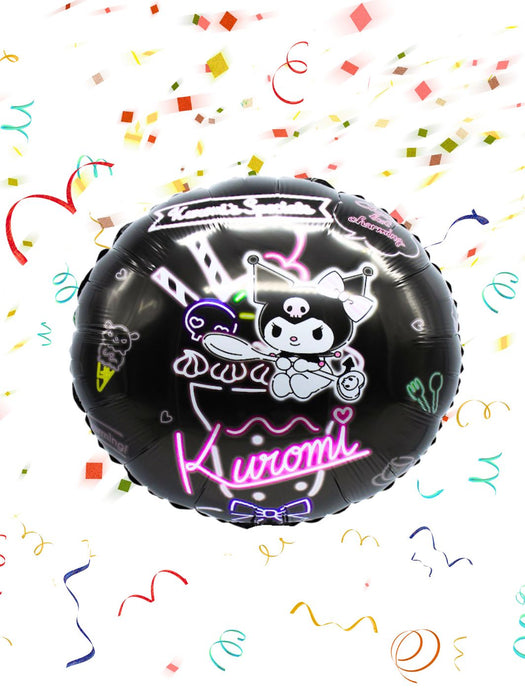 Set de Globos Kuromi 12 piezas