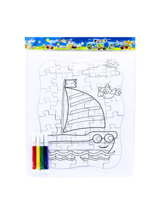 Rompecabezas Coloreable