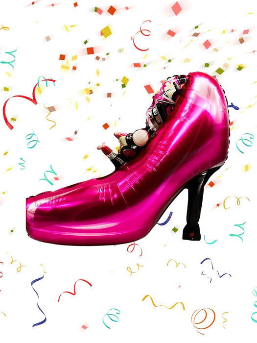 Globo Zapatilla Barbie