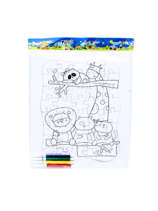 Rompecabezas Coloreable