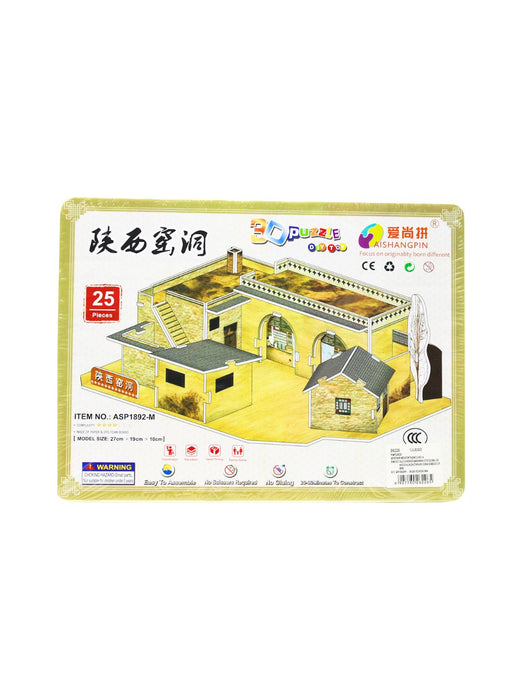 Rompecabezas 3D - Casas y Edificios