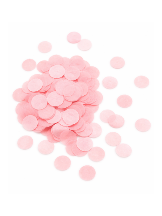 Confeti de Papel Color Rosa Pastel
