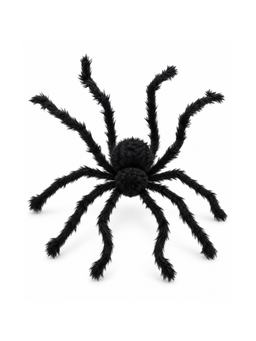 Araña Decorativa Negra