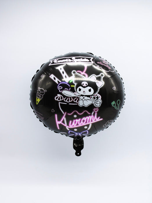 Set de globos Kuromi 12 piezas
