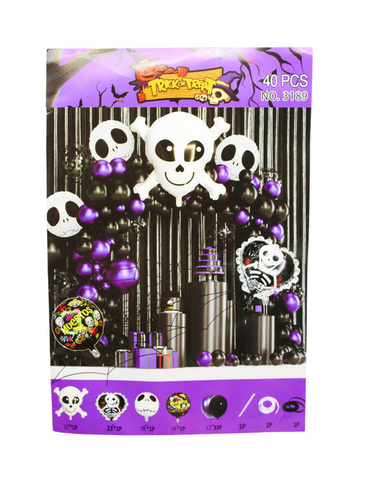 Set de Globos - Calavera