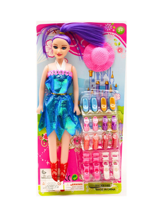 Muñeca Fashion con Vestido Brillante