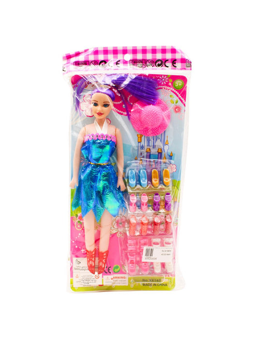 Muñeca Fashion con Vestido Brillante