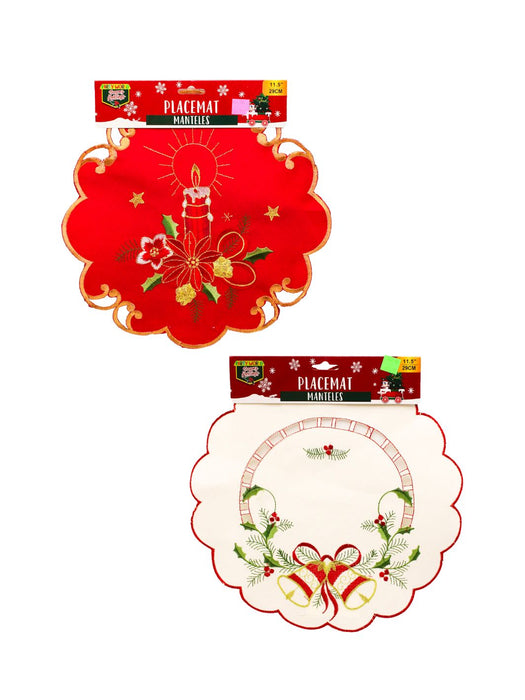 Mantel Individual Navideño