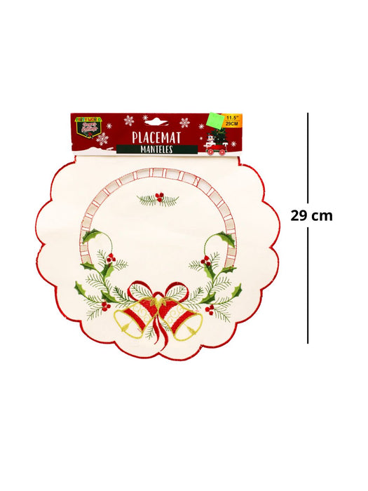 Mantel Individual Navideño