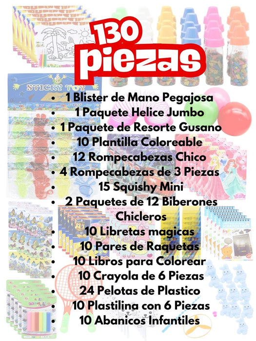 Kit Piñatero 130 Piezas