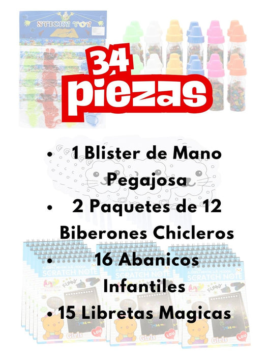 Kit Piñatero 34 Piezas