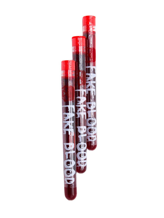 Tubo con sangre falsa – Accesorio de Halloween