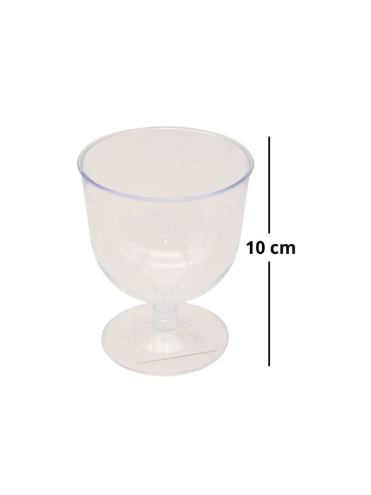 Copa de Plástico Transparente para Postres