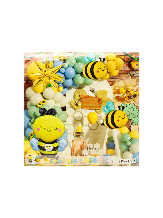 Set de Globos con Temática de Abejita