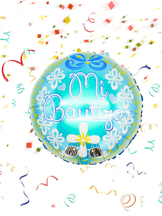 Globo "Mi Bautizo" - Azul