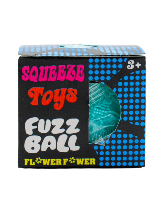 Pelota Squishy Carita Feliz Azul