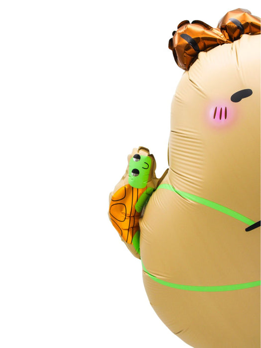Globo Capybara con Tortuga