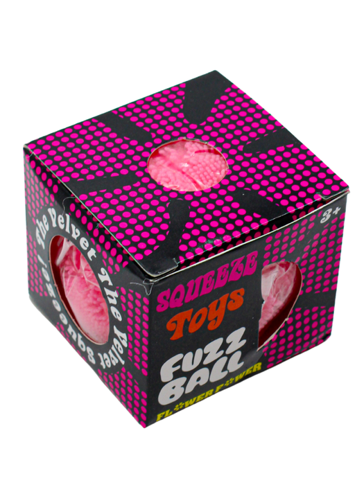 Pelota Squishy Carita Feliz Rosa