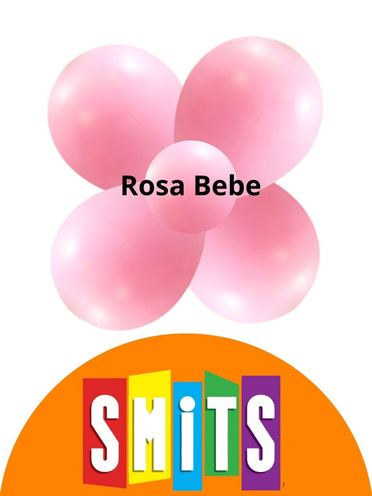 Globo Látex Smits - Rosa Bebé