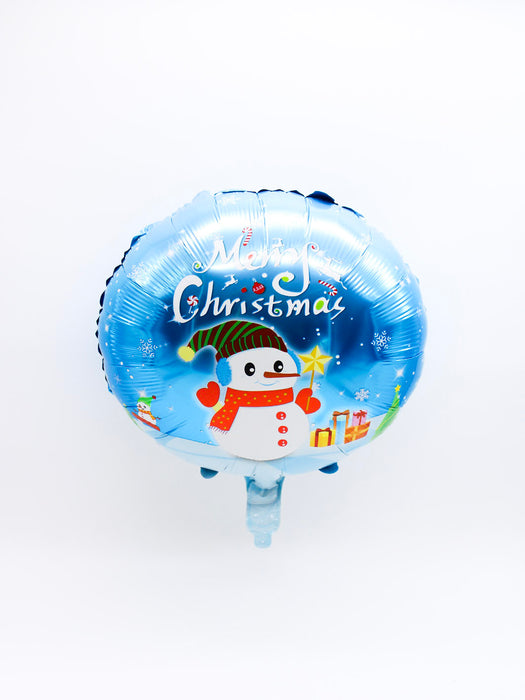 globo navidad mono de nieve