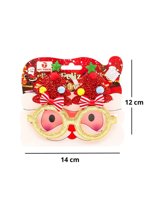 Lentes Navideños - Diseño de Árbol de Navidad