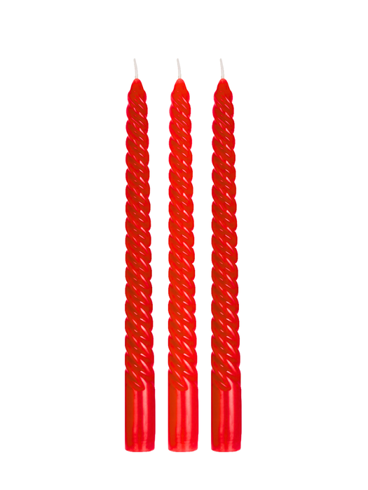 Vela de Cera Espiral - Paquete con 3 Piezas