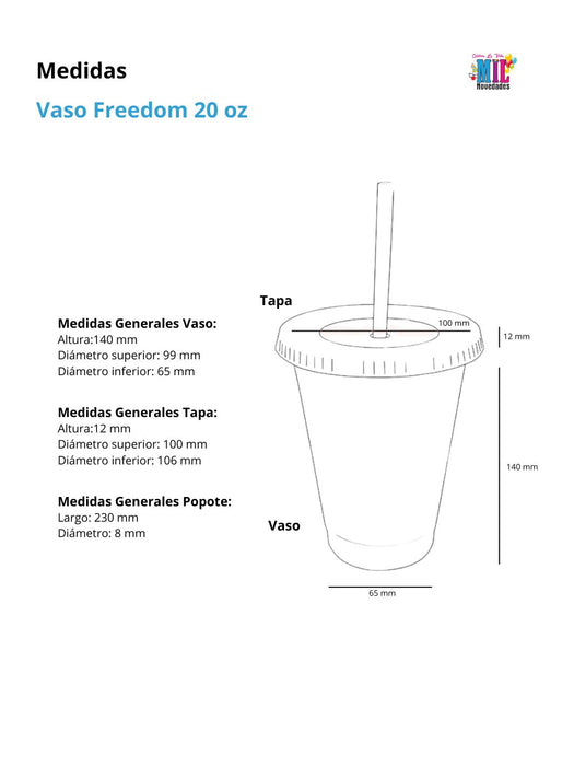 Vaso Freedom 20 oz