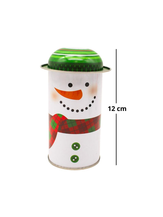 Contenedor Metálico Navideño