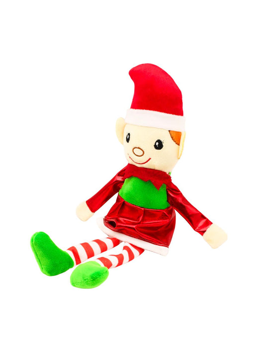 Duende Navideño de Peluche - Niña