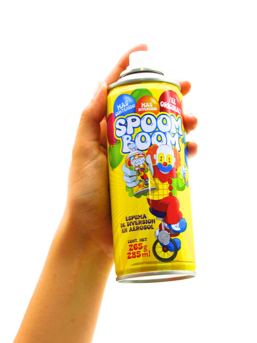 Espuma Boom - 1 pza o Caja con 24 pzas