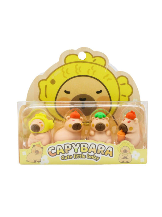 Goma Borrado 4 Piezas - Capybara