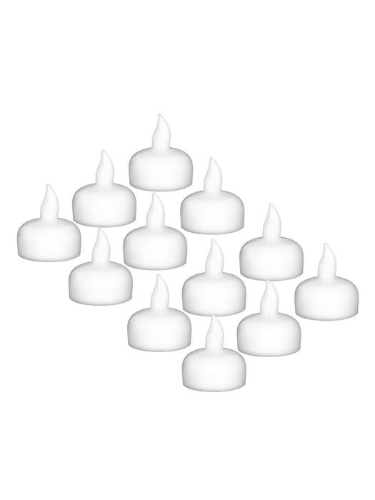 Vela LED Flotante con Sensor de Agua - Caja con 12 pzas