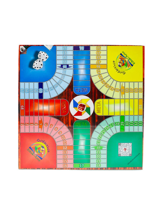 Parchis, Serpientes y Escalera - Dos en Uno