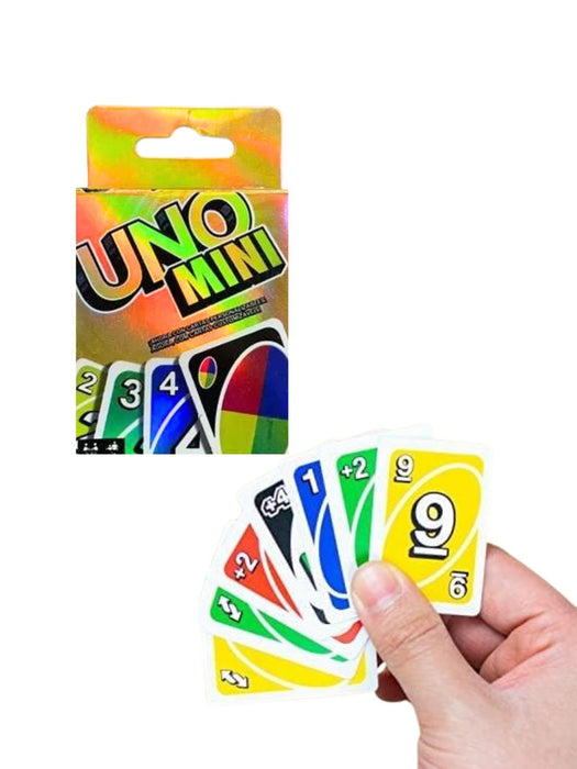 Juego de Cartas UNO Mini Metalizado