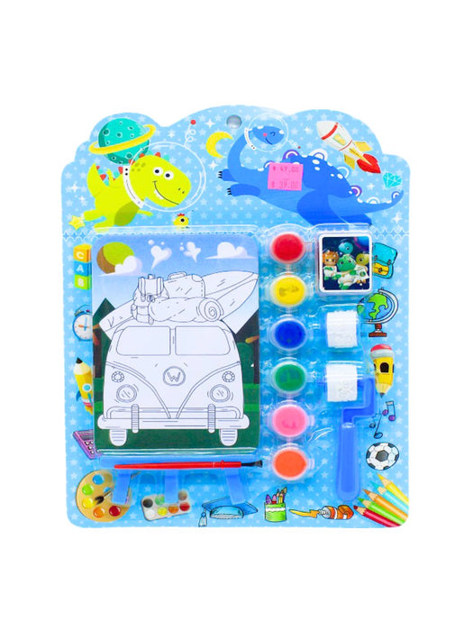 Mini Caballete con Sellos - Niños