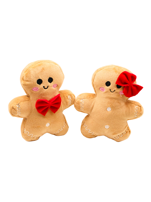 Peluche en Forma de Galleta de Jengibre – Niño y Niña