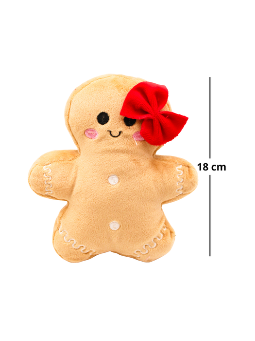 Peluche en Forma de Galleta de Jengibre – Niño y Niña