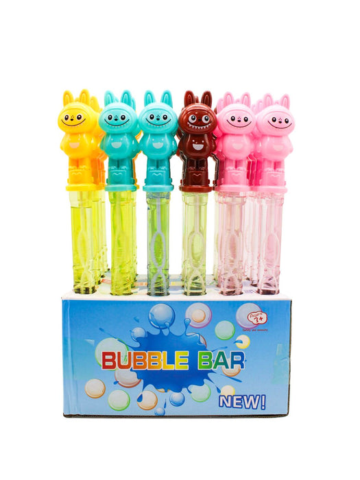 Caja con 24 Bastones de Burbujas Labubu