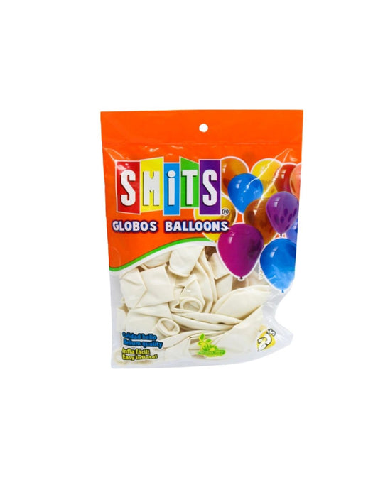 Globo Látex Smits - Blanco Perla