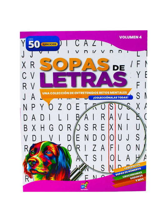 Sopa de Letras - 50 Ejercicios