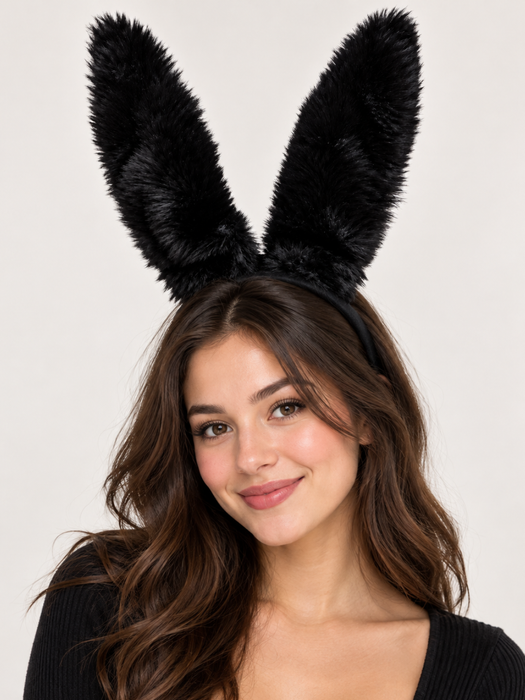 Diadema de Conejo Negro