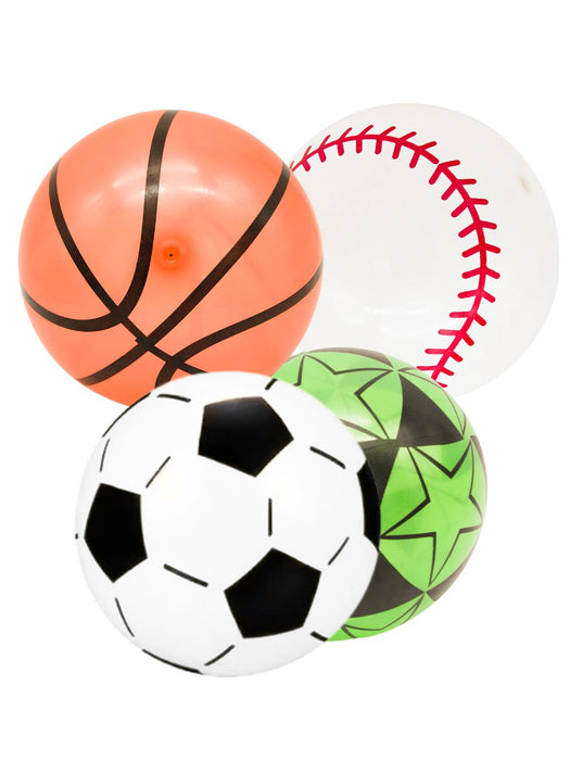 Pelotas de Plástico Deportivas - 12 Piezas
