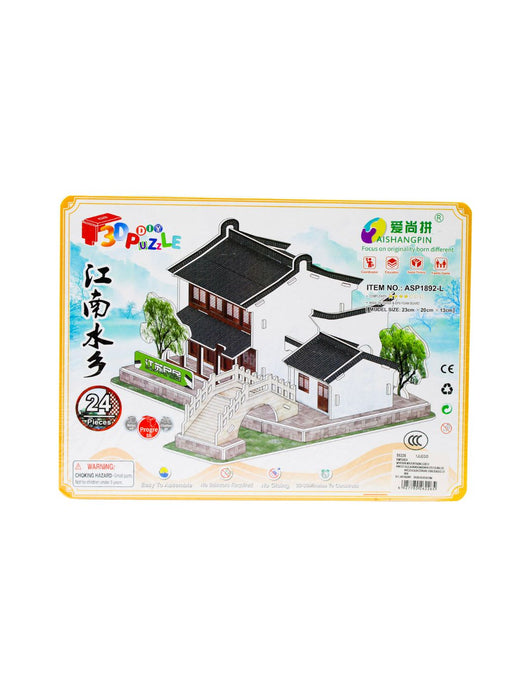 Rompecabezas 3D - Casas y Edificios