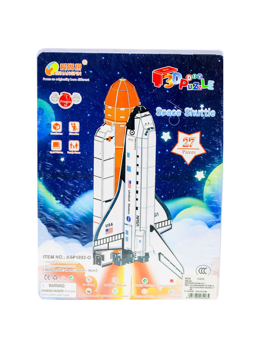 Rompecabezas 3D - Elementos del Espacio
