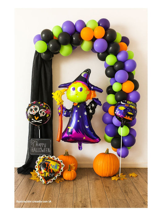 Set de Globos - Bruja