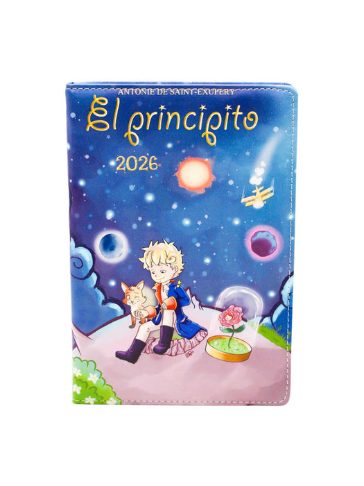 Agenda 2026 “El Principito” con Portada Tipo Piel