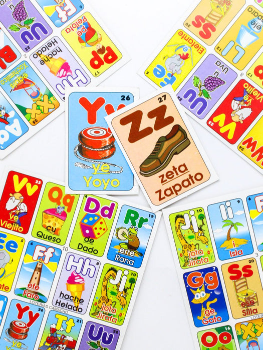 Lotería de Abecedario