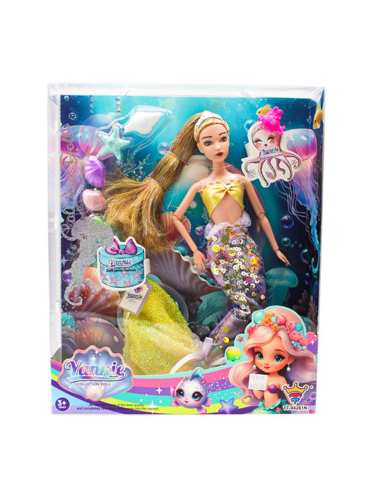 Muñeca Sirena Yannie Collection Doll