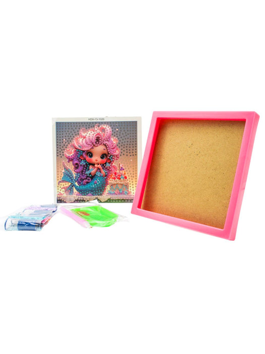 Cuadro Decorativo con Piedras – Kit Completo de Arte en Diamantes