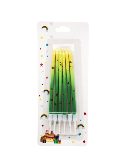 Paquete de 6 Velas Decoradas